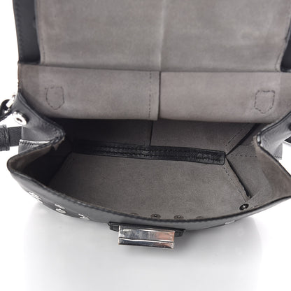 Alexander Wang Lambskin Small Eyelets Marion Tote Black Silver Hardware 5 of 11
