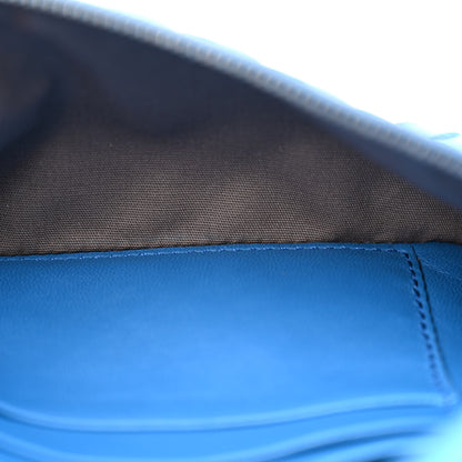 Bottega Veneta Nappa Intrecciato Small Chain Crossbody Blue 6 of 15
