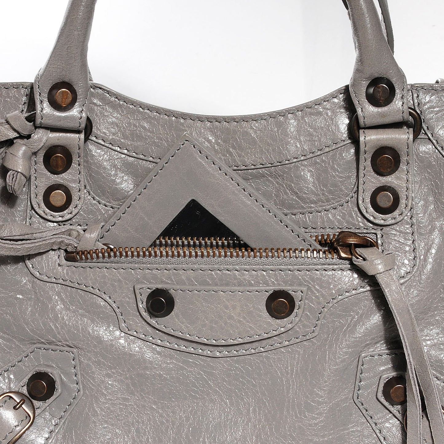 Agneau Classic Hardware Mini City Gris Pyrite