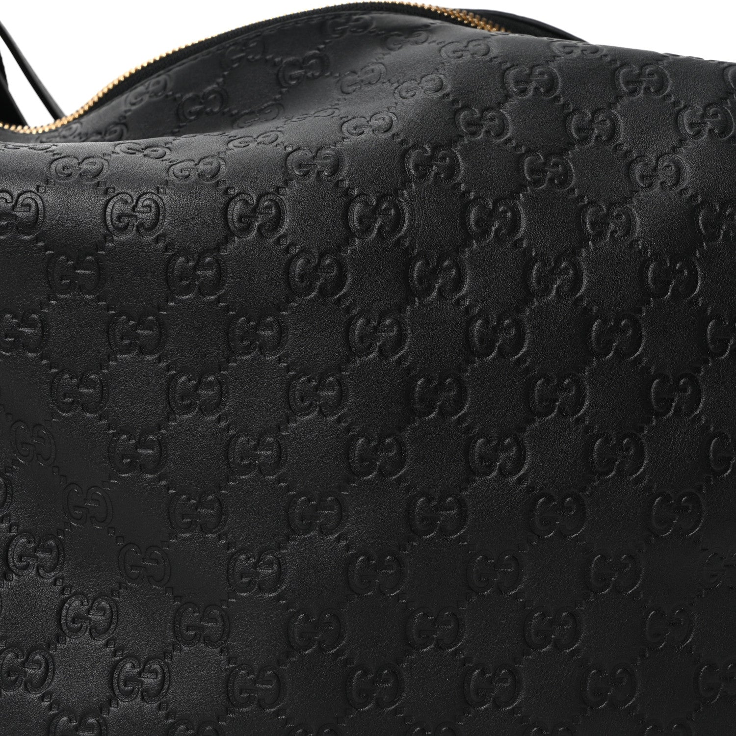 Gucci Guccissima Signature Large Linea A Hobo Black 8 of 10