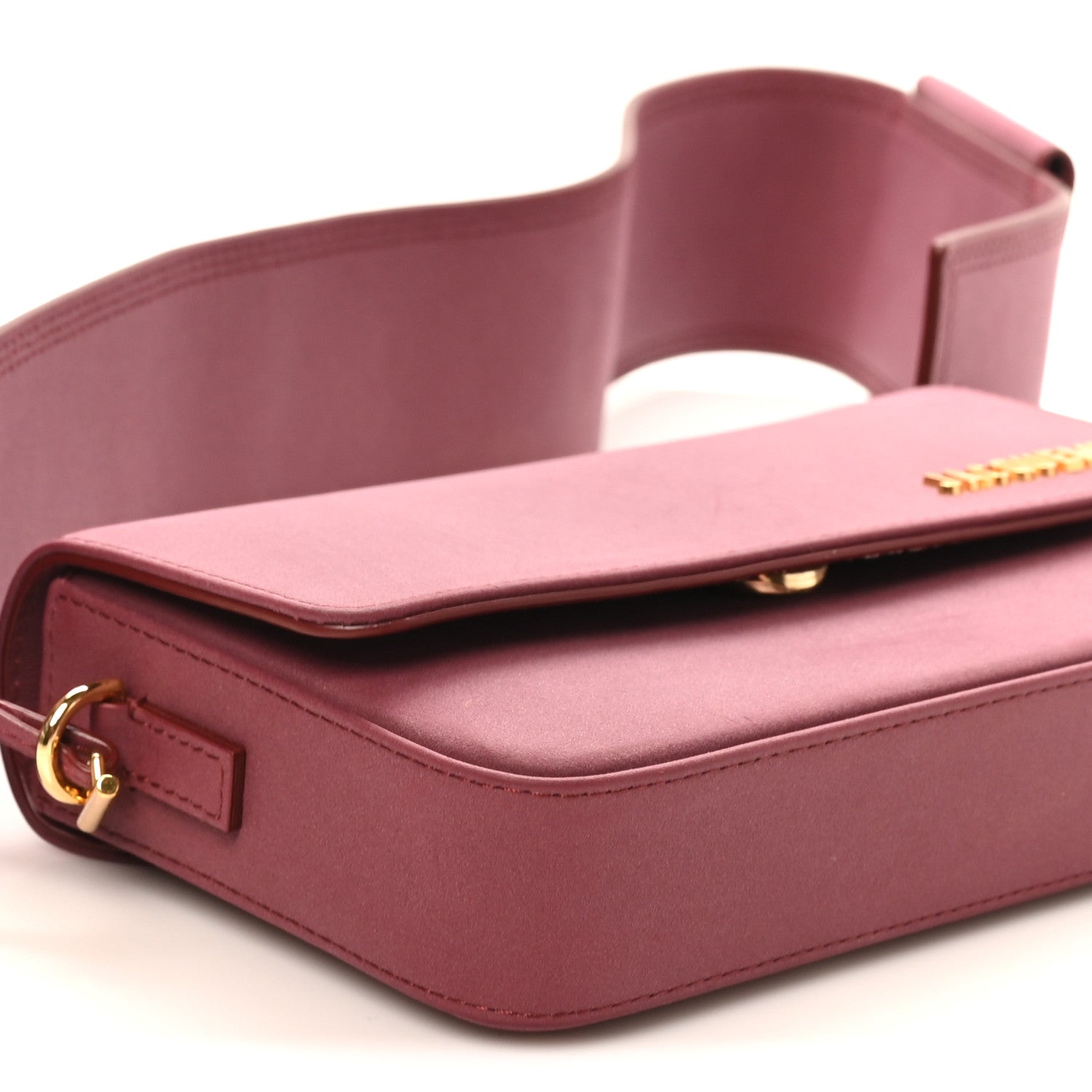 Jacquemus Nubuck Le Carinu Burgundy 8 of 9