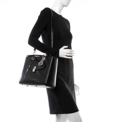 Christian Dior Calfskin Large Lady Dior Pockets Black 2 of 10