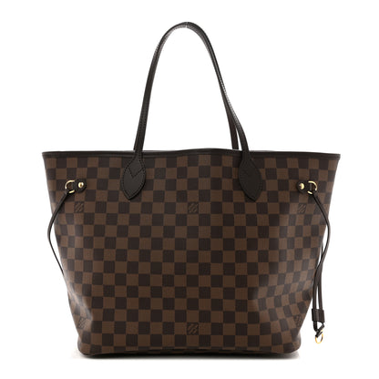 Louis Vuitton LOUIS VUITTON Damier Ebene Neo Neverfull MM Rose Ballerine 1 of 11