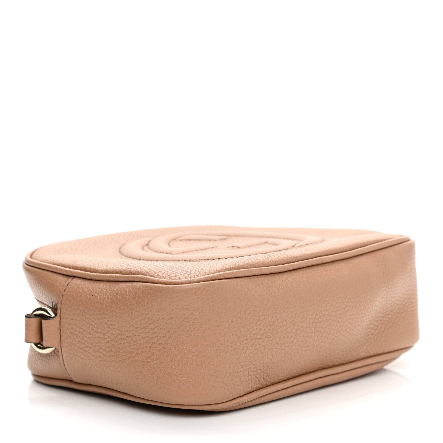 Gucci Pebbled Calfskin Small Soho Disco Bag Rose Beige 4 of 11
