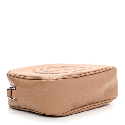 Gucci Pebbled Calfskin Small Soho Disco Bag Rose Beige 4 of 11