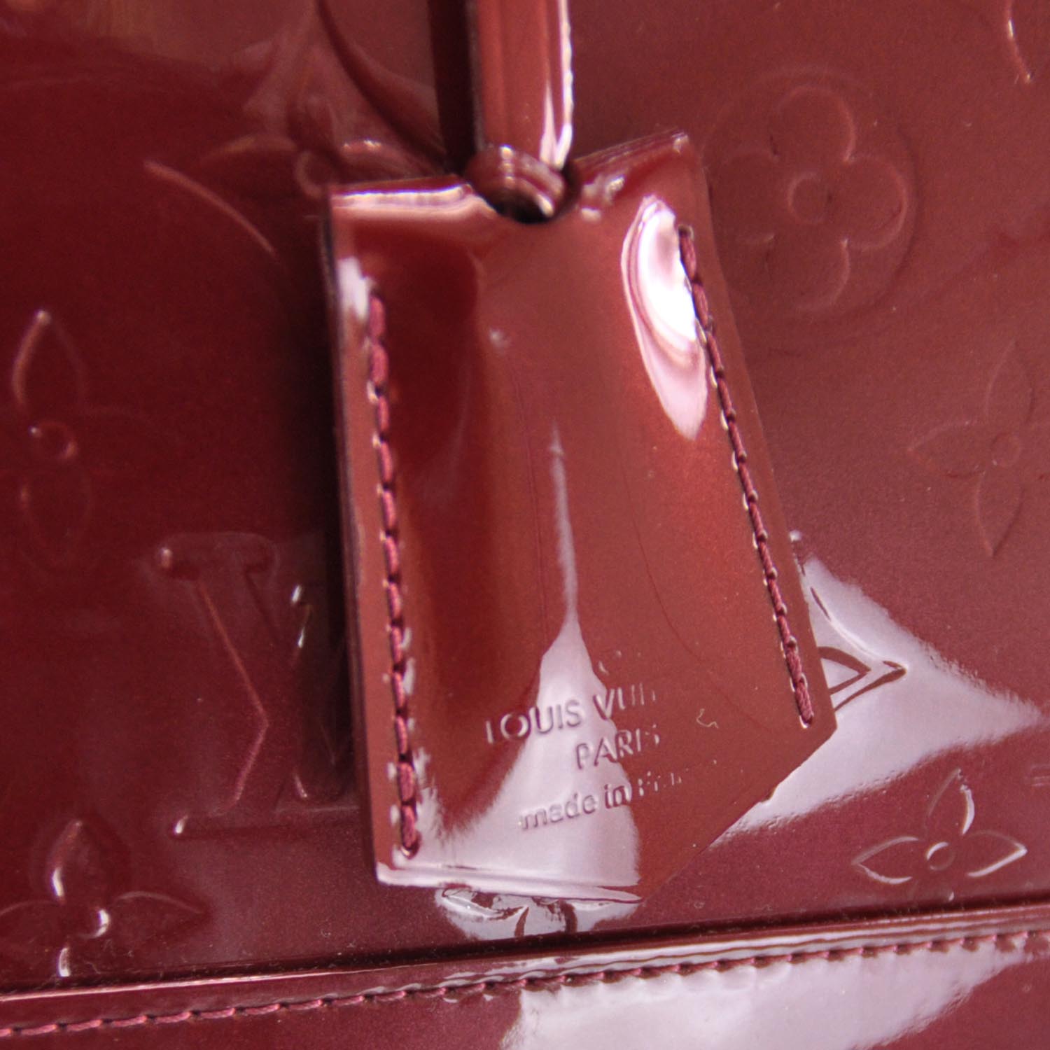 Louis Vuitton Vernis Alma GM Pomme D'Amour 5 of 8