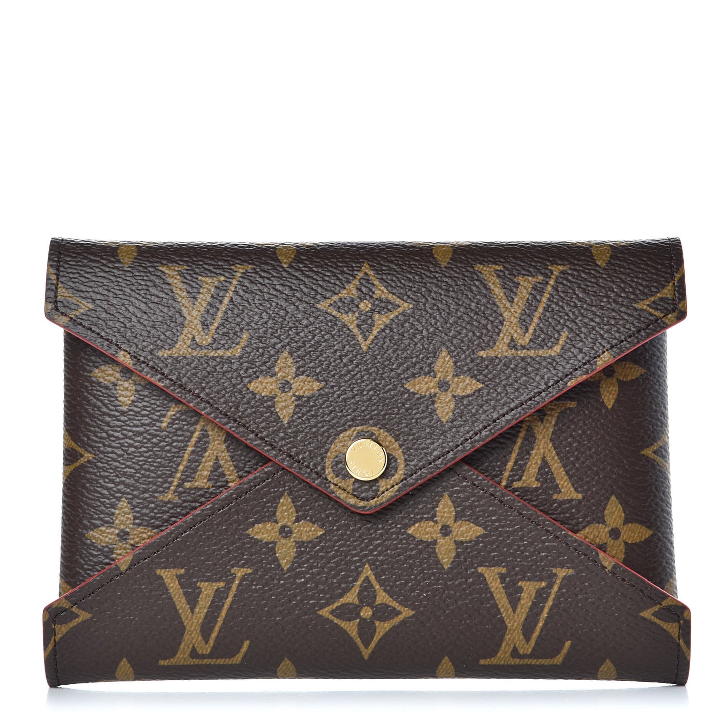 Monogram Medium Kirigami Pochette Insert Coquelicot