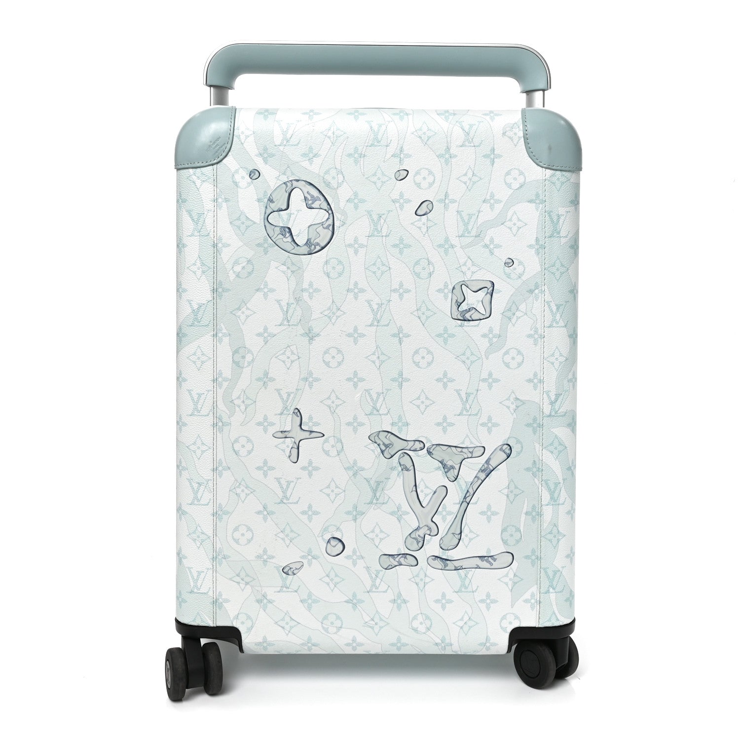 Louis Vuitton Monogram Aquagarden Horizon 55 Crystal Blue 1 of 9