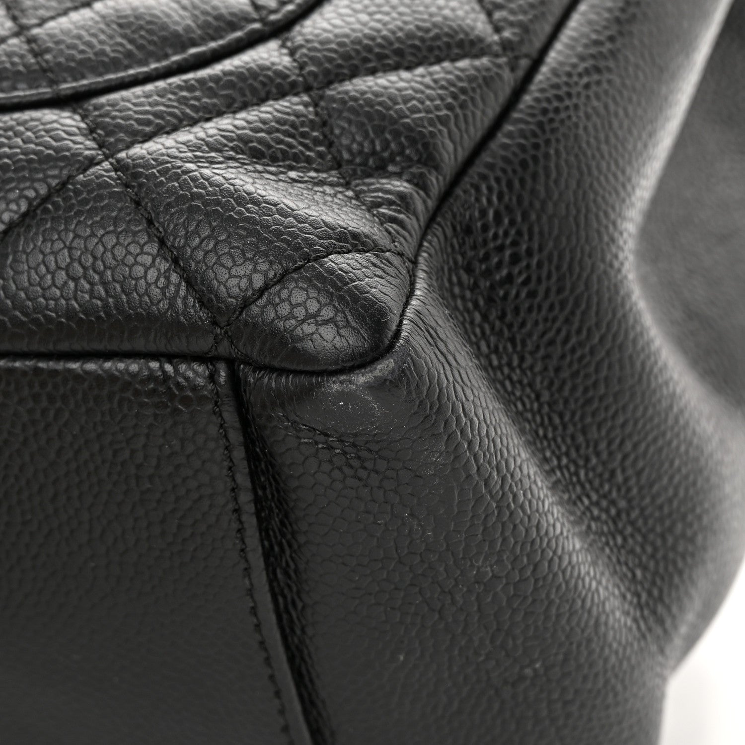 Chanel Caviar Quilted Grand Shopping Tote GST Black 11 of 13