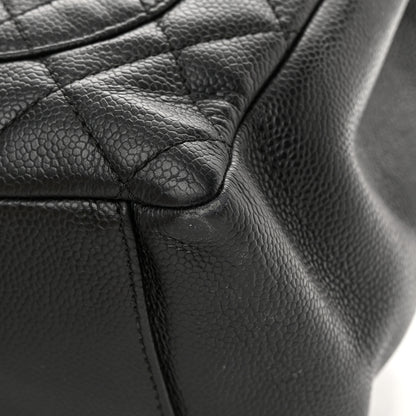 Chanel Caviar Quilted Grand Shopping Tote GST Black 11 of 13