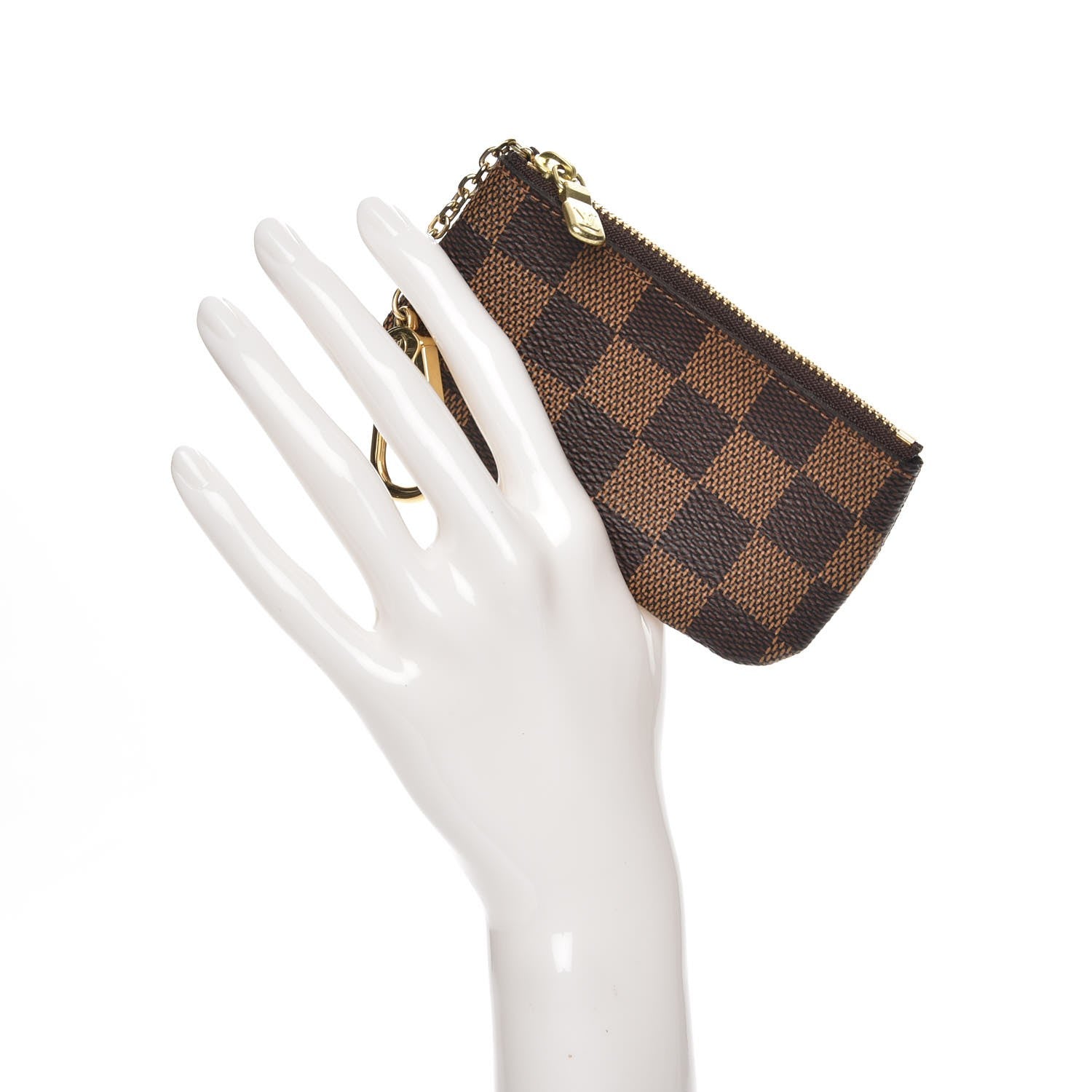 Louis Vuitton Damier Ebene Key Pouch 2 of 7