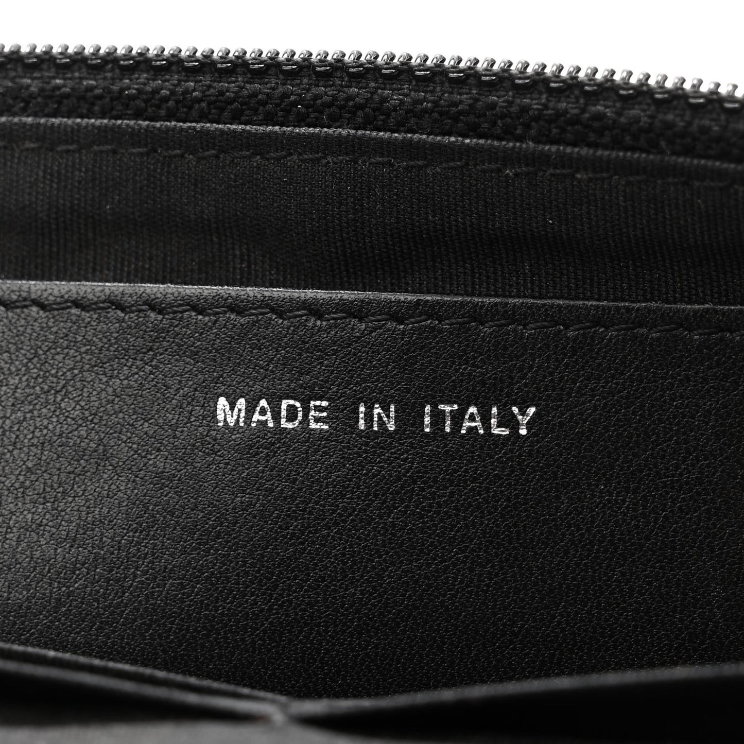 Caviar Half Moon Wallet On Chain WOC Black