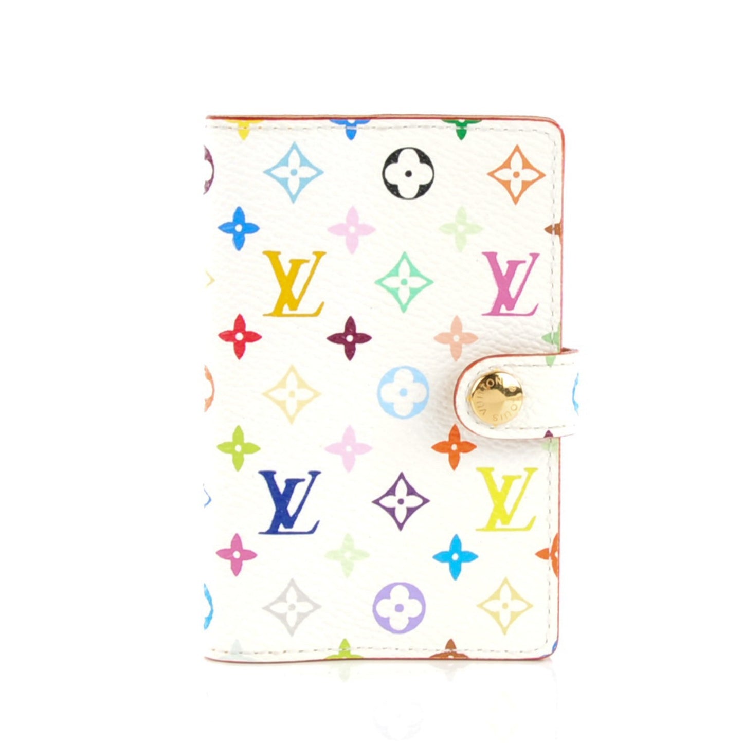 Monogram Multicolor Carnet de Bal Mini Agenda Cover White