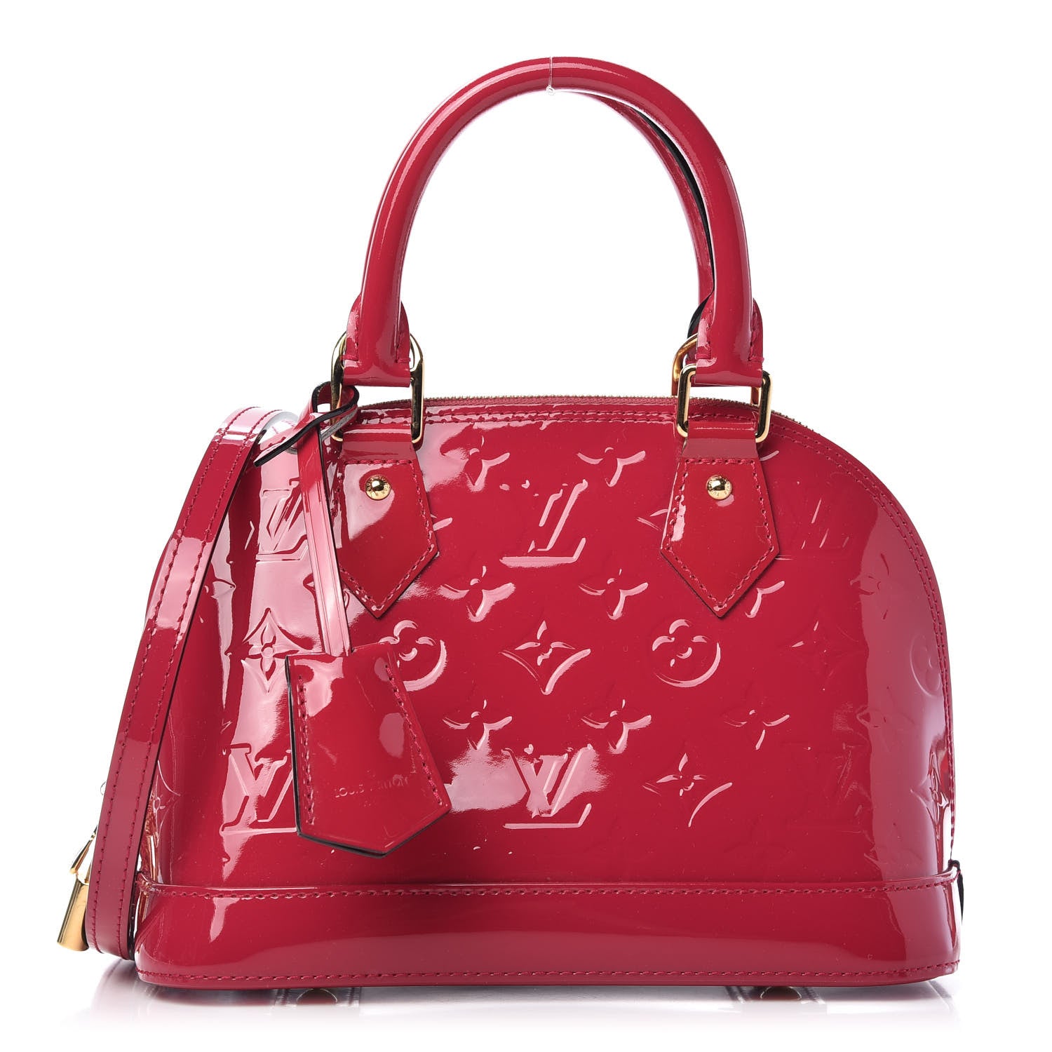 Louis Vuitton Vernis Alma BB Rose Indien 1 of 8