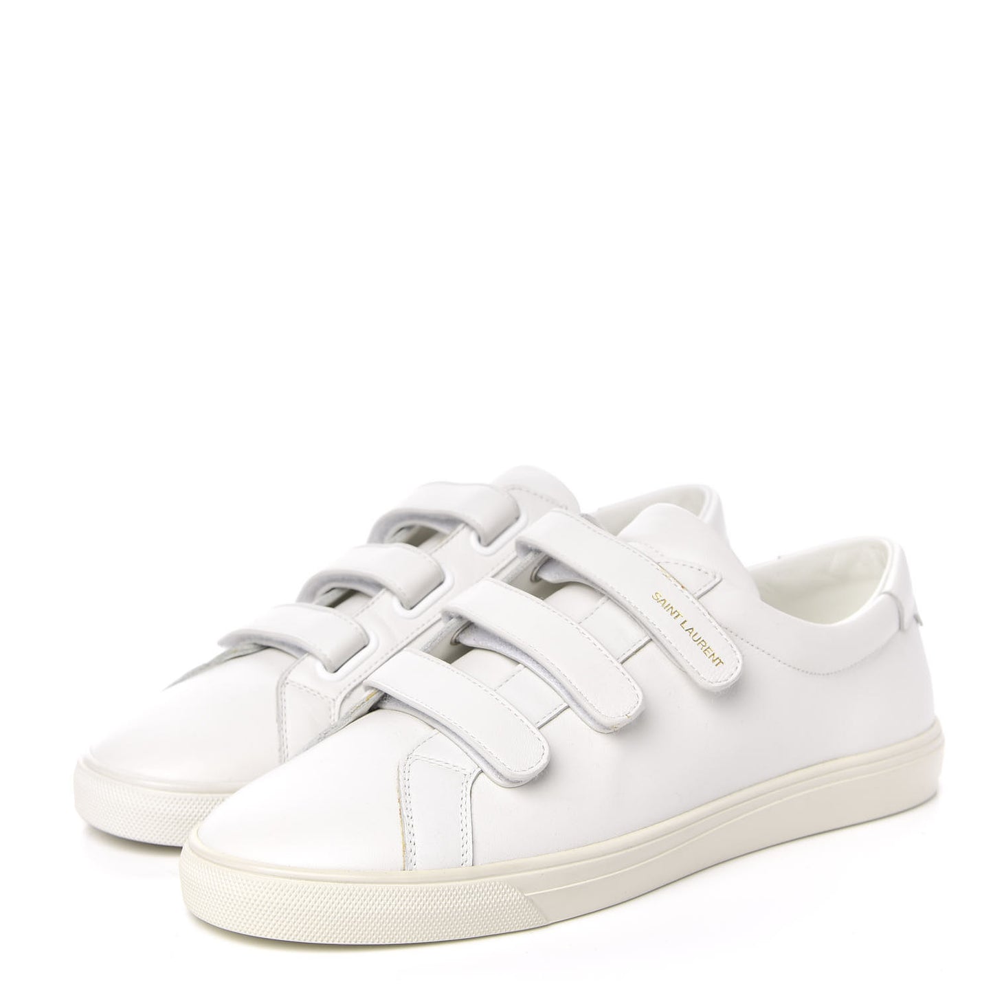 Calfskin Mens Andy Low Top Sneakers 41 White