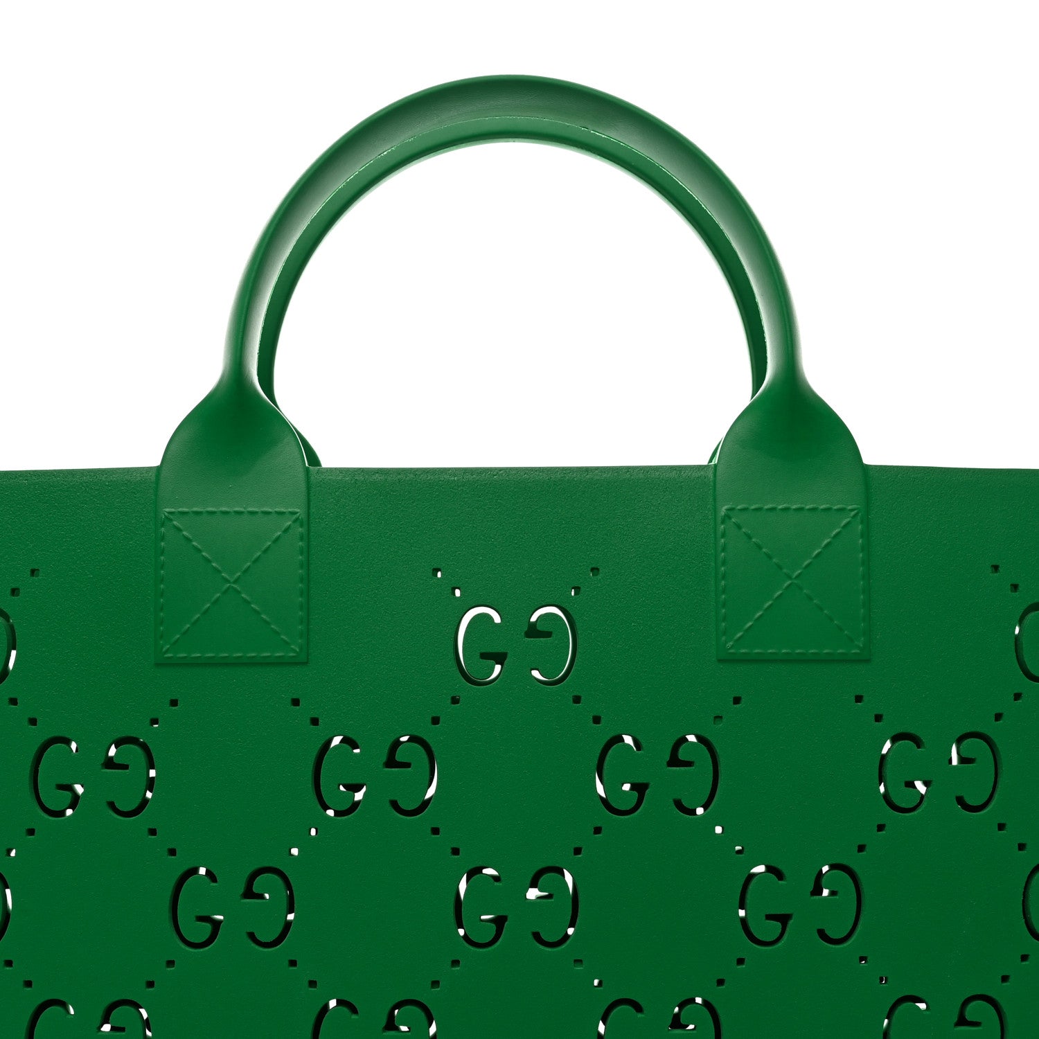 Gucci Rubber Kids GG Tote New Shamarock 5 of 9