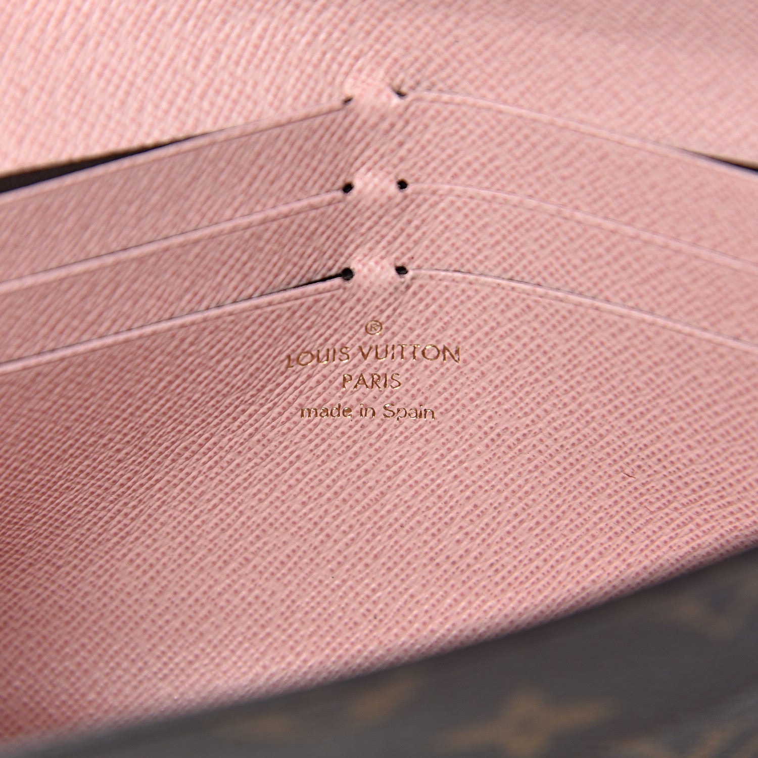 Louis Vuitton Monogram Jeanne Wallet Rose Ballerine 7 of 8