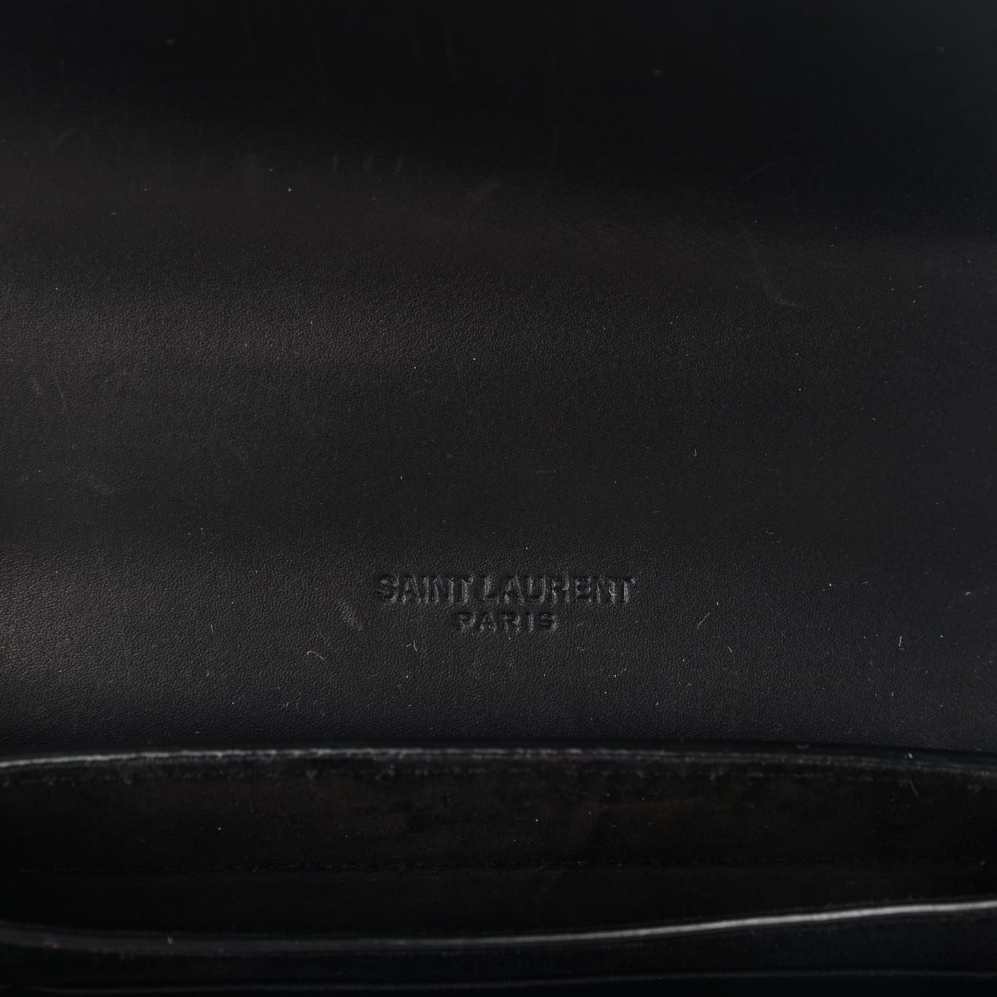 Smooth Calfskin Mini Classic Monogram Kaia Satchel Black