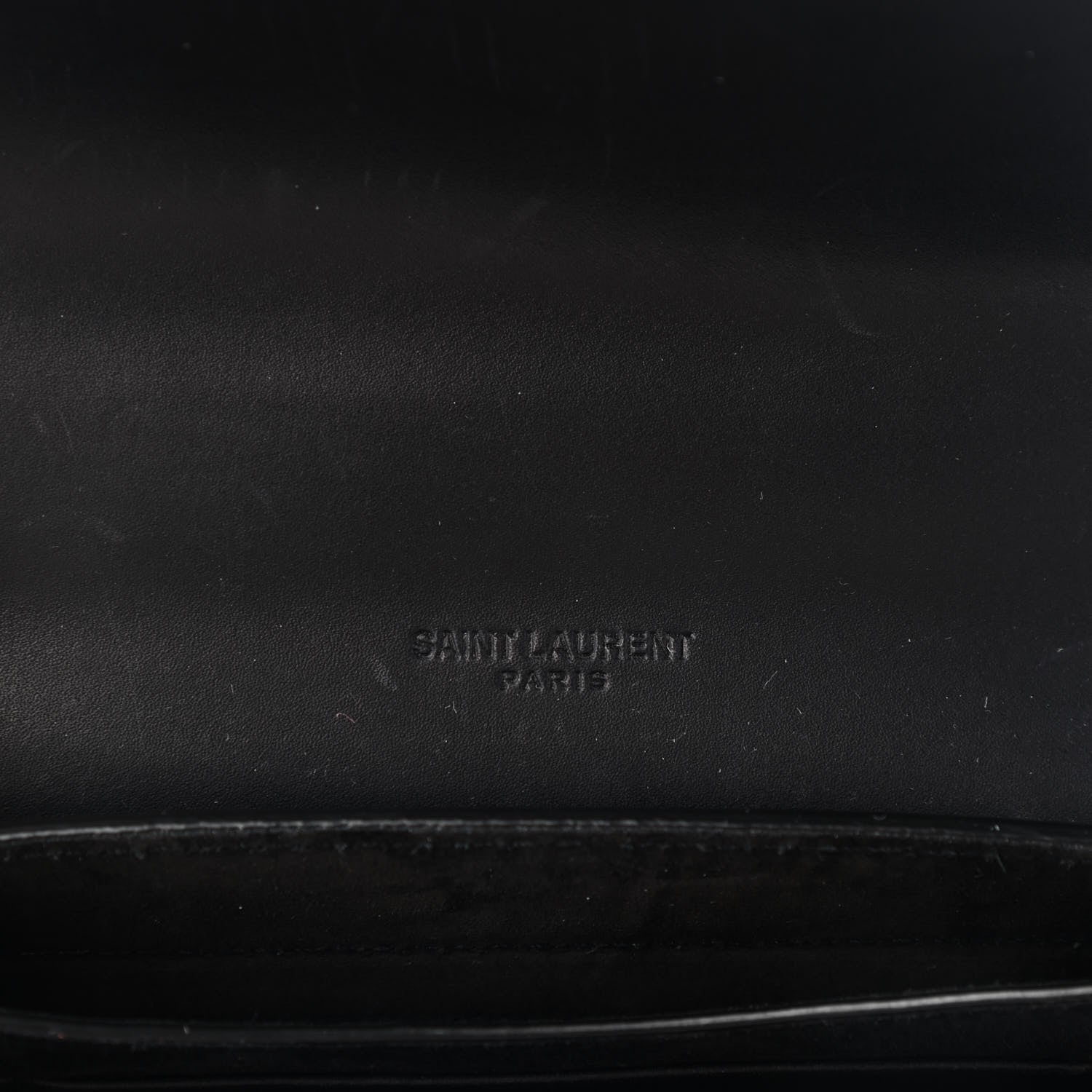 Saint Laurent Smooth Calfskin Mini Classic Monogram Kaia Satchel Black 5 of 7