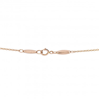 Tiffany 18K Rose Gold 16mm Elsa Peretti Open Heart Pendant Necklace 4 of 4