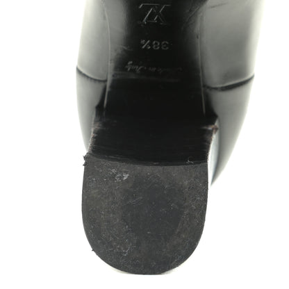 Louis Vuitton Calfskin Monogram Star Trail Chelsea Ankle Boots 38.5 Black 9 of 17