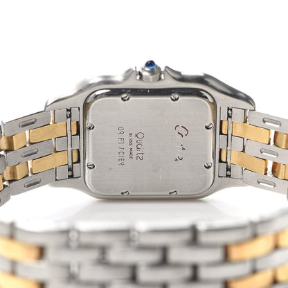 Cartier Stainless Steel 18K Yellow Gold 27mm Panthere Quartz Watch 4 of 5
