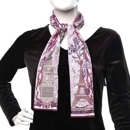 Louis Vuitton Silk Louis A Paris Bandeau Rose 2 of 5