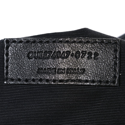 Saint Laurent Calfskin Y Quilted Monogram Monochrome Large Loulou Chain Satchel Black 7 of 10