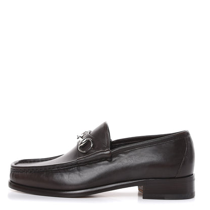 Gucci Calfskin Mens 1953 Horsebit Loafers 6 Marrone 1 of 13