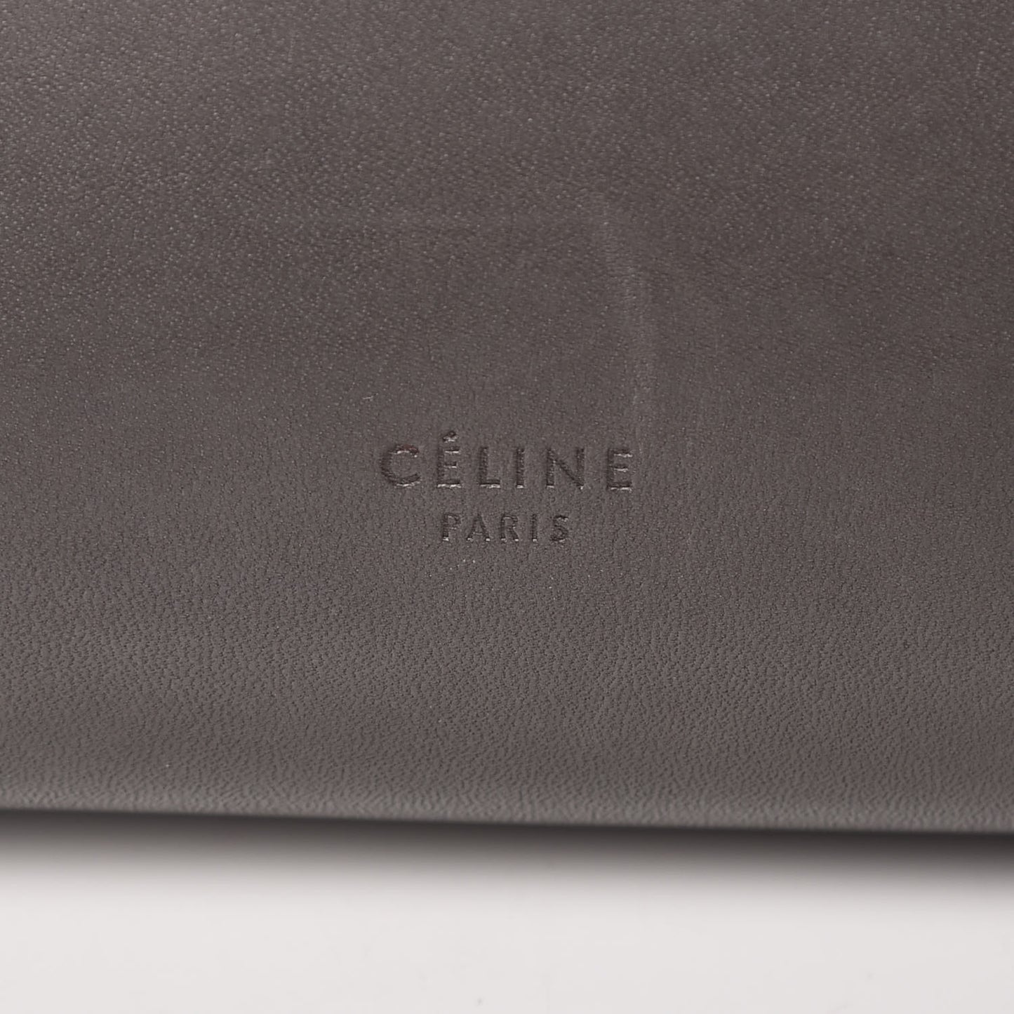 Smooth Calfskin Mini Belt Bag Grey