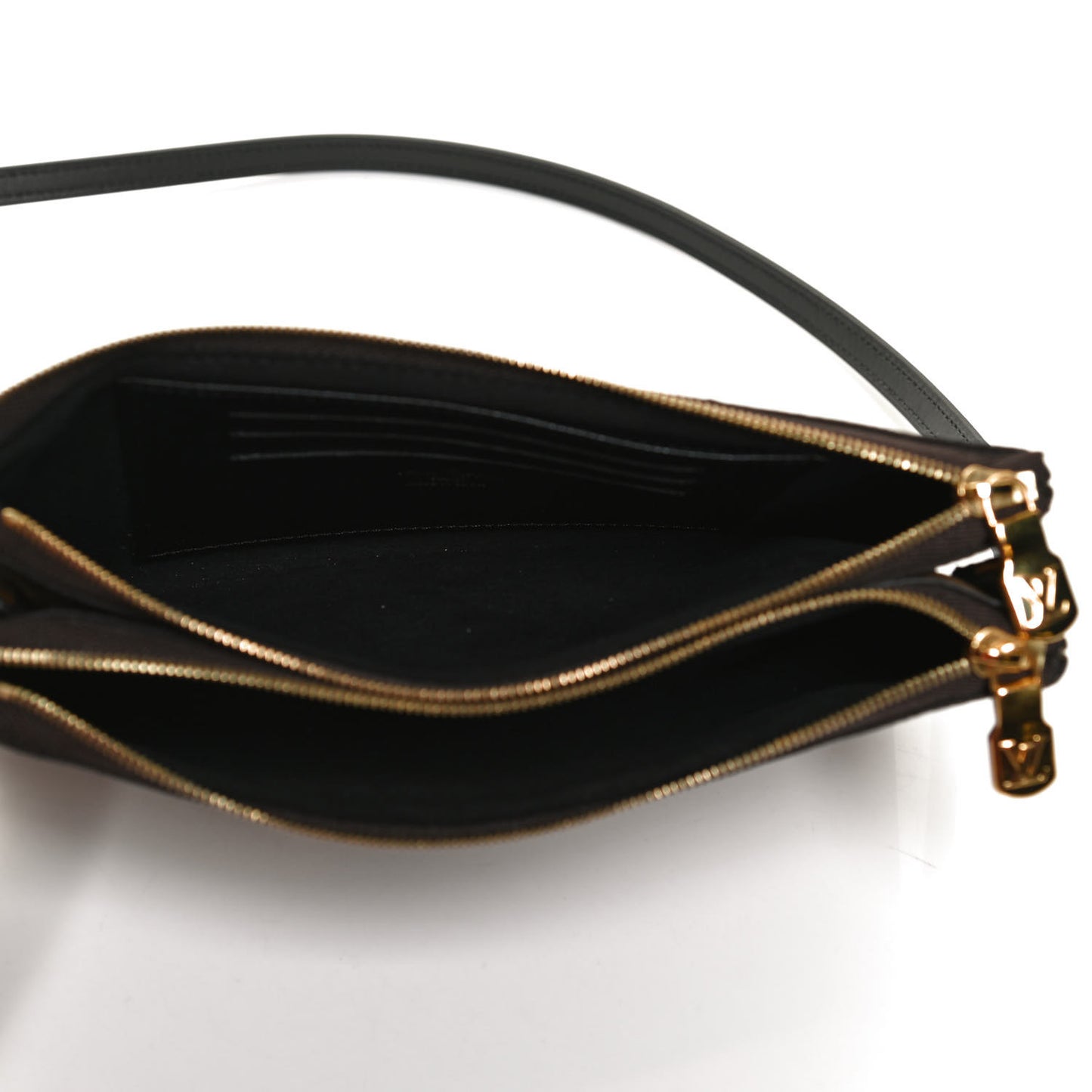 Reverse Monogram Giant Double Zip Pochette