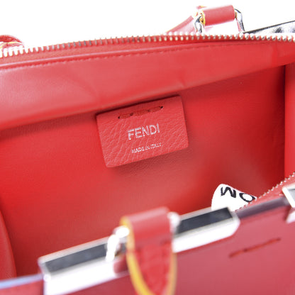 Fendi Vitello Dolce Mini 3jours Tote Fiamma 7 of 10