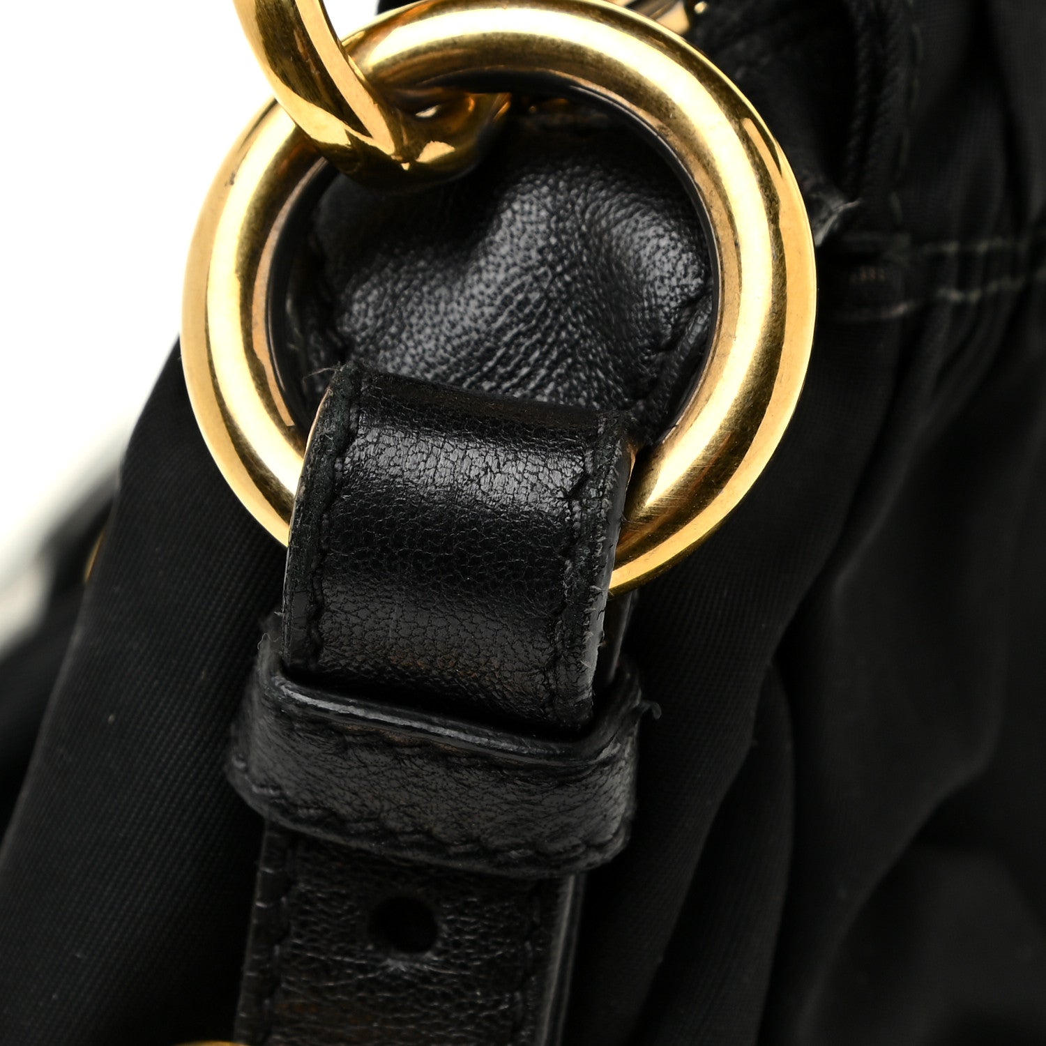 Prada Tessuto Nylon Gaufre Tote Black 13 of 13