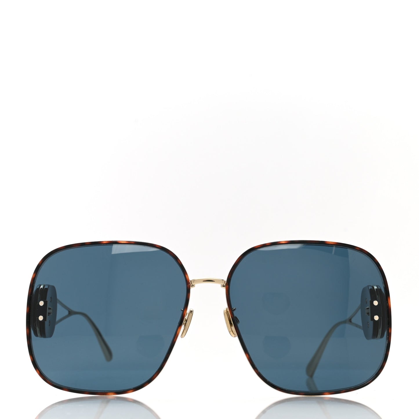 Square Bobby Sunglasses Tortoise Blue