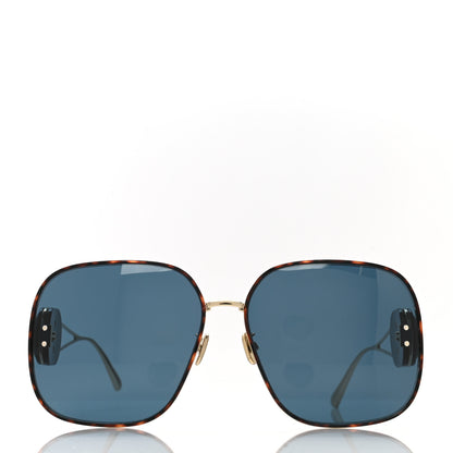 Christian Dior Square Bobby Sunglasses Tortoise Blue 2 of 7