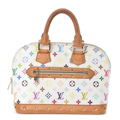 Louis Vuitton Monogram Multicolor Alma White 1 of 12