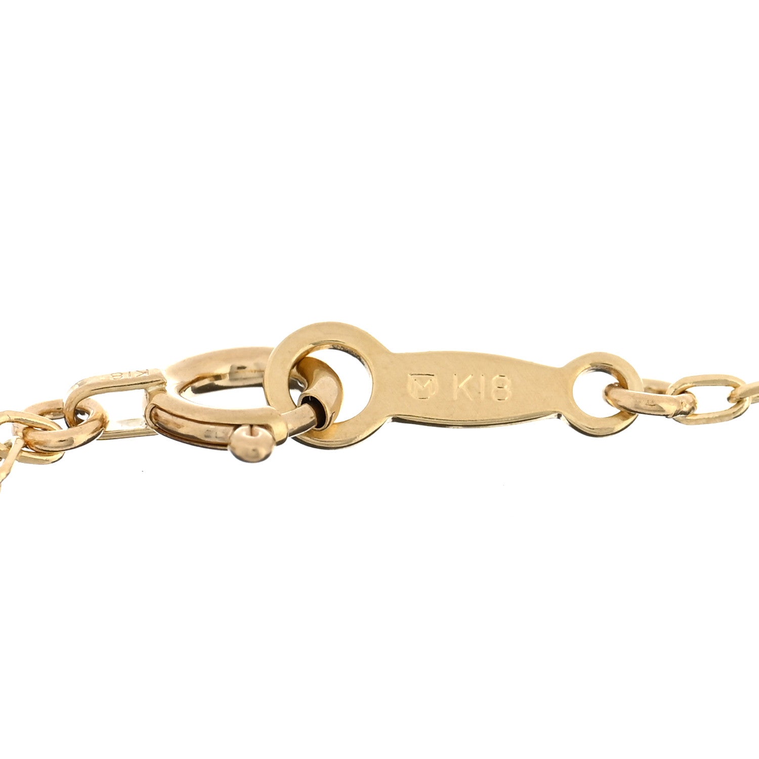 Mikimoto 18K Yellow Gold Akoya Pearl 3.5mm Station Bracelet 3 of 4