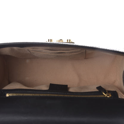 Gucci Guccissima Medium Padlock Shoulder Bag Black 4 of 10