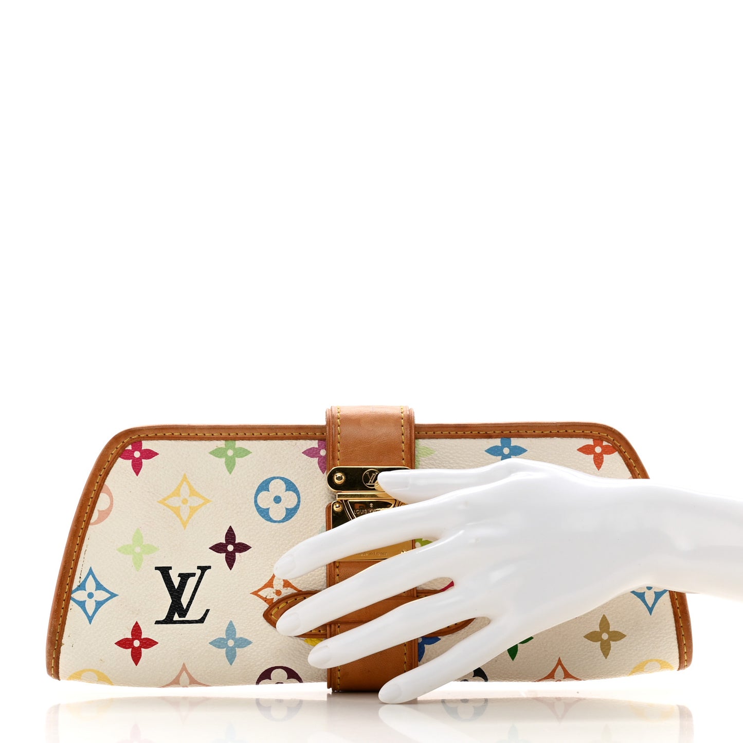 Monogram Multicolor Shirley White