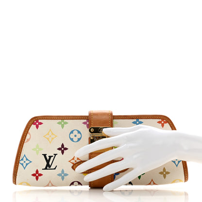Louis Vuitton Monogram Multicolor Shirley White 2 of 11