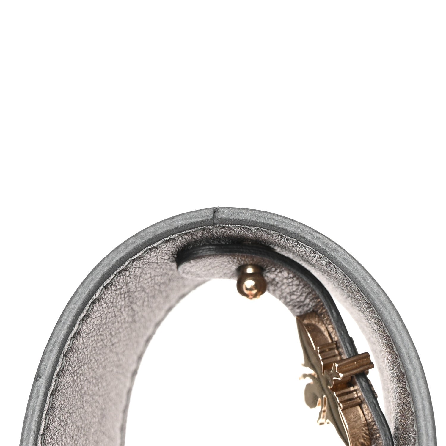 Christian Dior Lambskin Cannage Small My ABCDior Lady Dior Metallic Grey 17 of 20