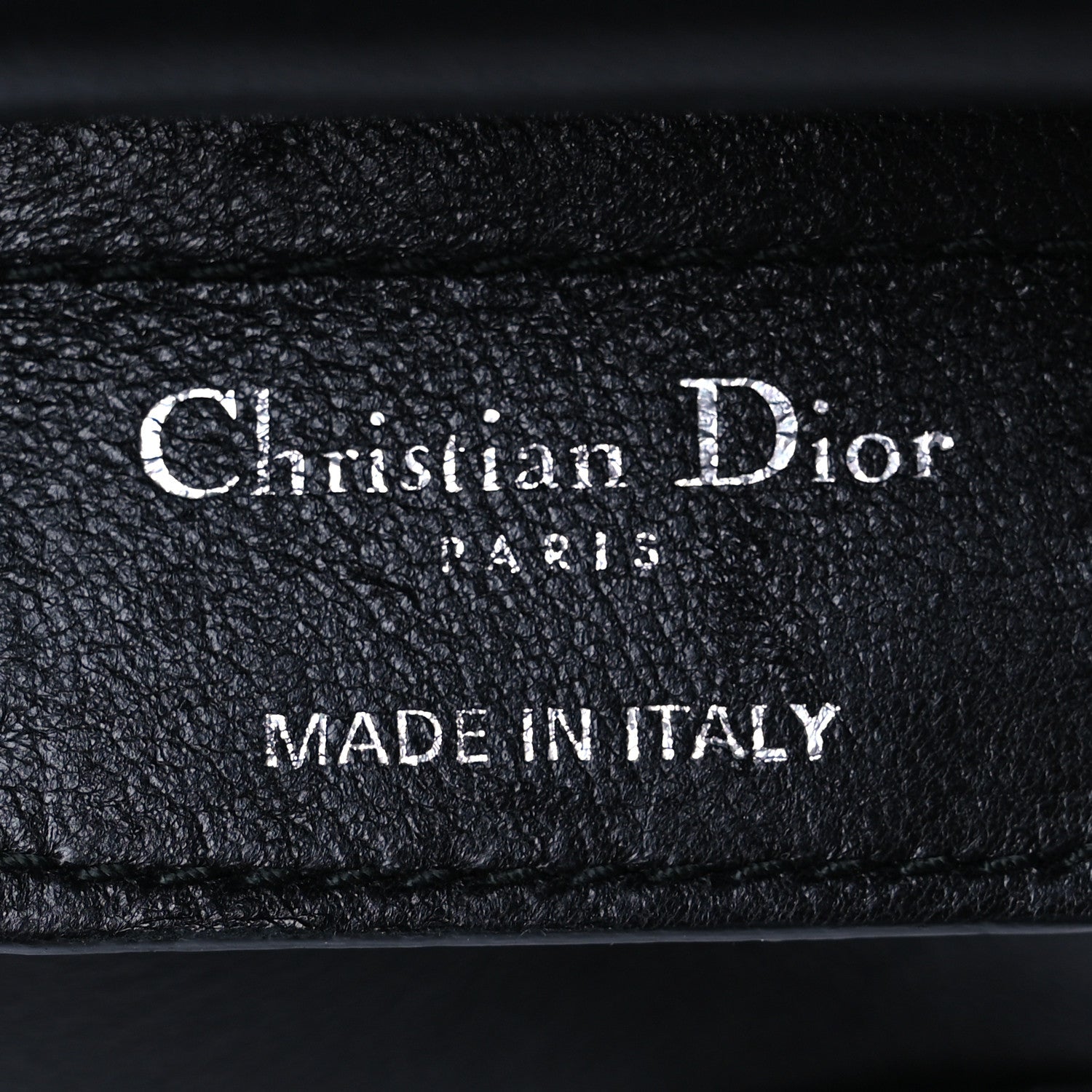 Christian Dior Lambskin Cannage Medium Granville Tote Black 6 of 10