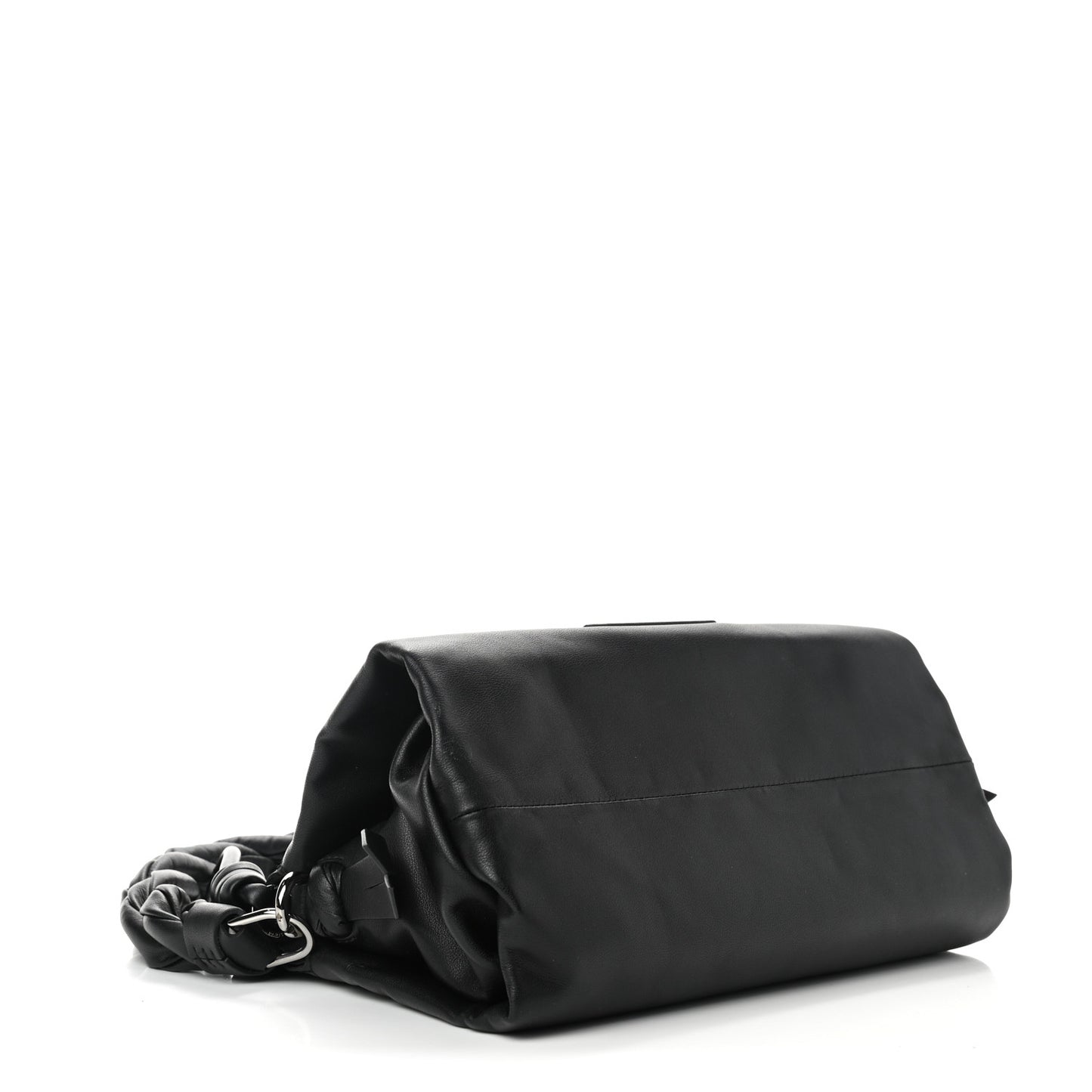 Calfskin Medium ID93 Satchel Black