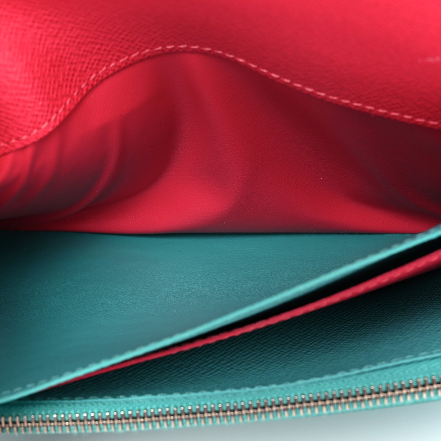 Epi Emilie Wallet Turquoise Grenade