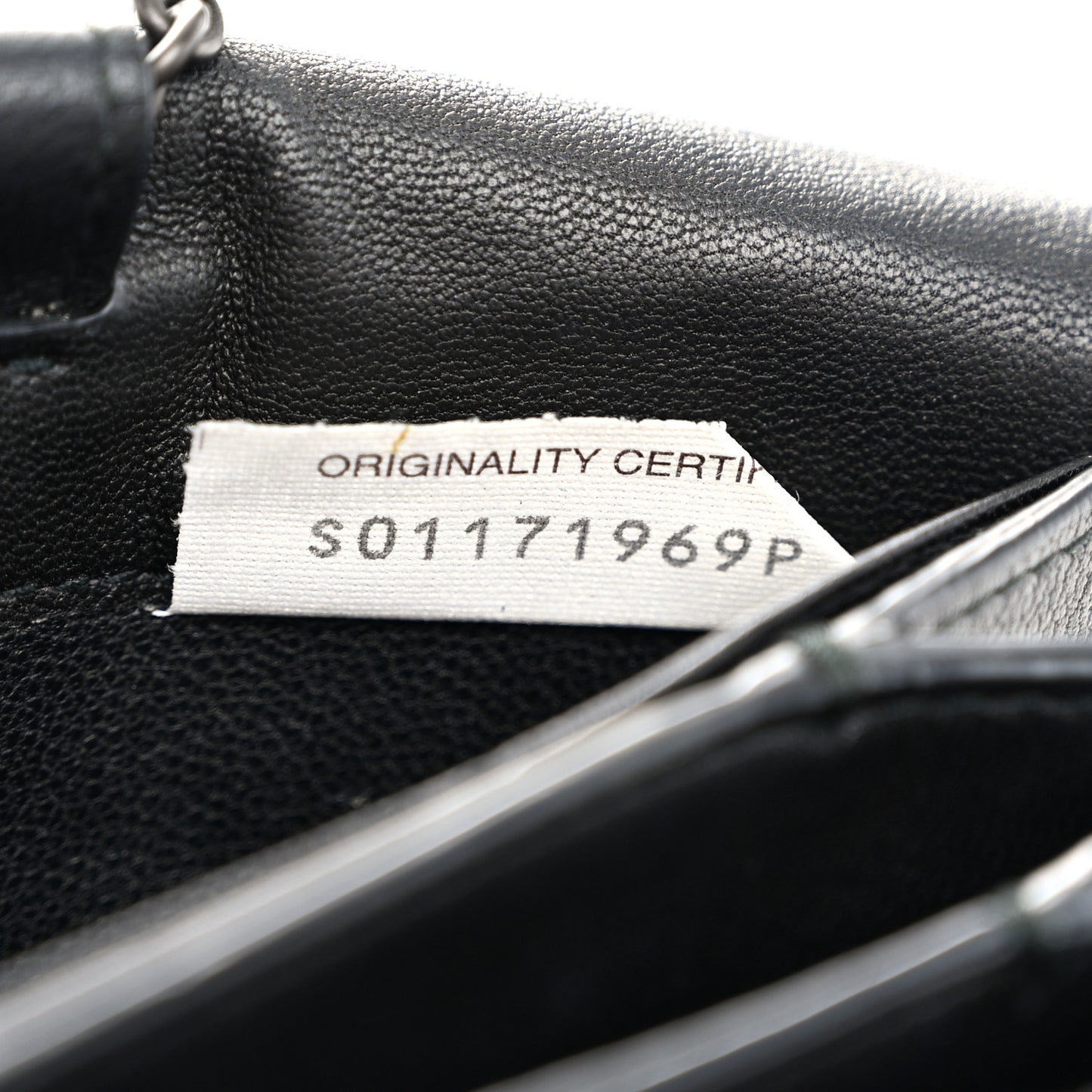Nappa Intrecciato Continental Wallet on Chain Black