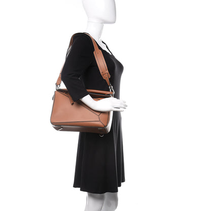 Loewe Calfskin Medium Puzzle Bag Tan 2 of 10