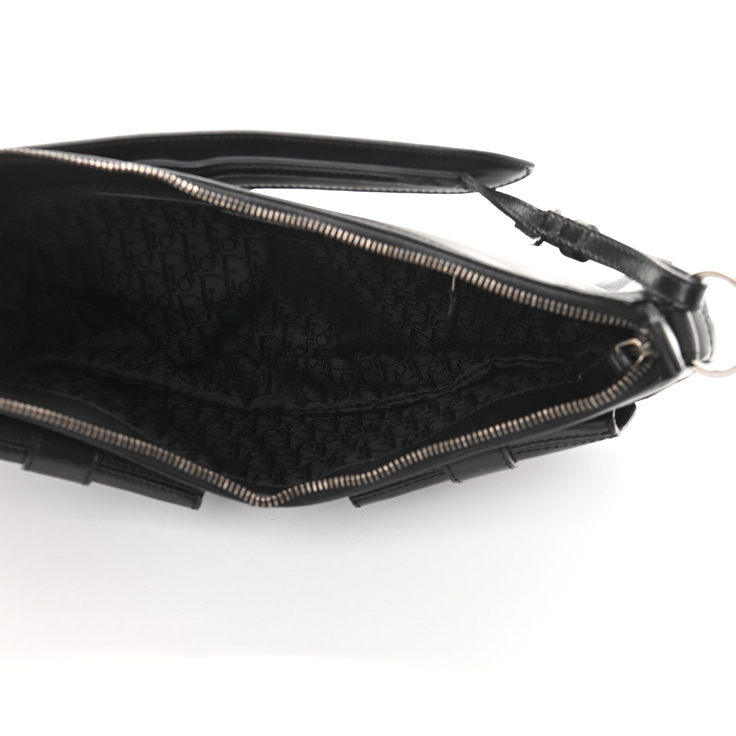 Christian Dior Calfskin Shoulder Bag Black 8 of 12