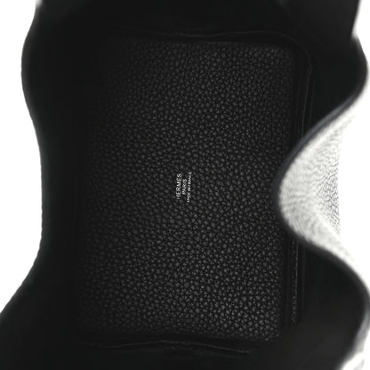 Hermes Taurillon Clemence Picotin Lock 18 PM Black 5 of 13