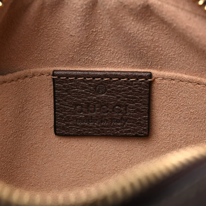 Gucci GG Supreme Monogram Web Mini Ophidia Shoulder Bag Brown 6 of 9