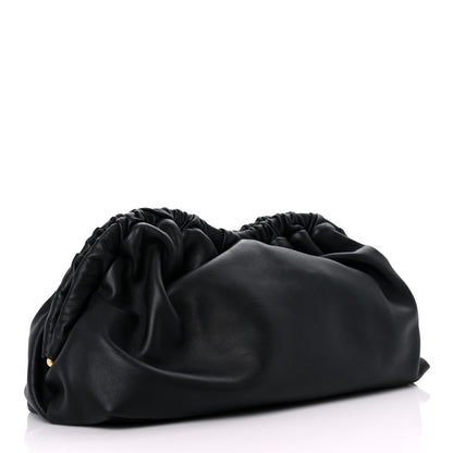 Mansur Gavriel Lambskin Cloud Clutch Black Flamma 4 of 12